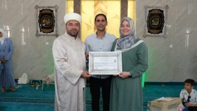 Erzincan Müftülüğü, Hafız Mehmet Aydın Camii’nde gerçekleştirilen ihtida töreniyle önemli