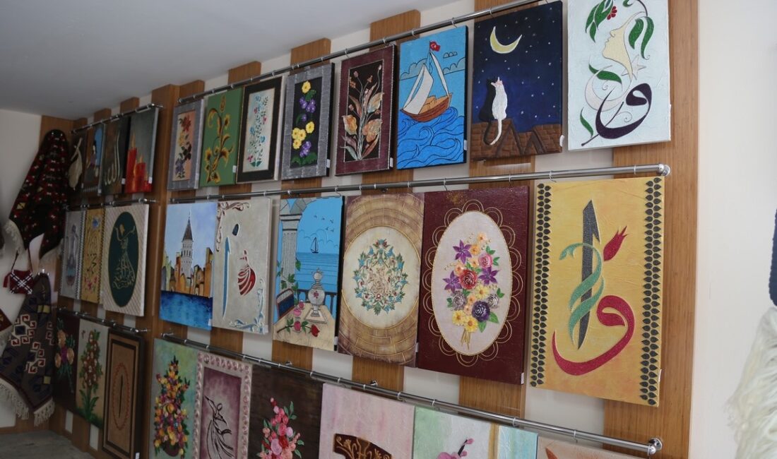 Kültür ve Turizm Bakanlığı tarafından desteklenen, geleneksel el sanatlarını yaşatmak