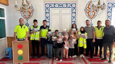 Erzincan’ın Refahiye ilçesinde, çocuklara trafik bilincini kazandırmak amacıyla önemli bir