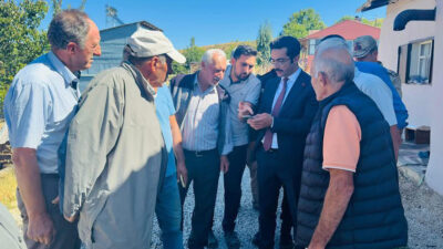 Haber: Muhammed Enes Sevilir Refahiye Kaymakamı Halil İbrahim Köroğlu, ilçeye