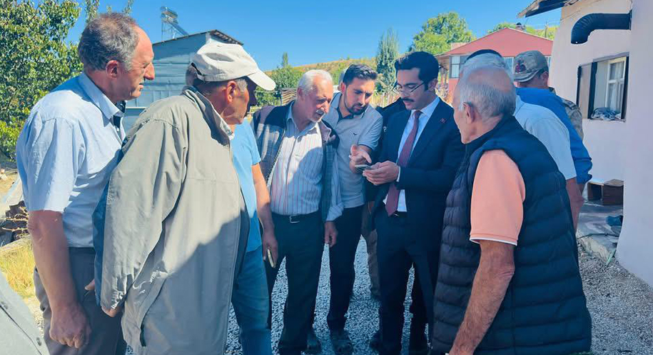 Haber: Muhammed Enes Sevilir Refahiye Kaymakamı Halil İbrahim Köroğlu, ilçeye