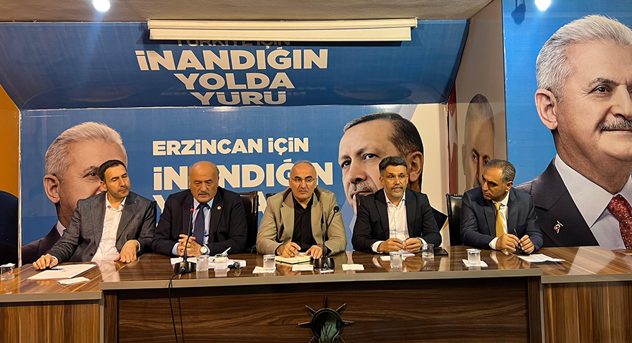Haber: Muhammed Enes Sevilir AK Parti Erzincan teşkilatında, Merkez İlçe