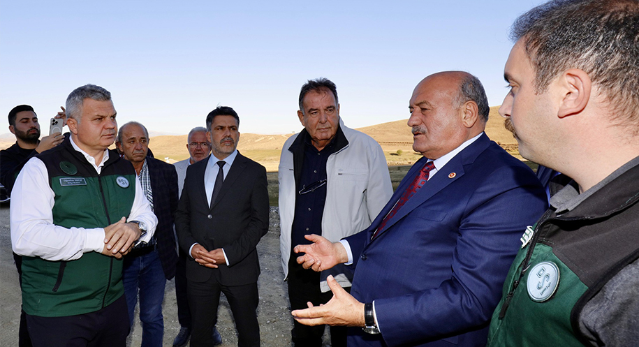 Haber: Muhammed Enes Sevilir Erzincan’da hem tarıma hem de içme