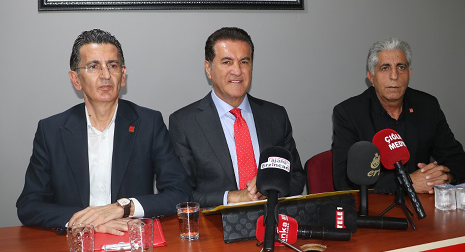 Haber: Muhammed Enes Sevilir CHP Erzincan Milletvekili Mustafa Sarıgül, partisinin