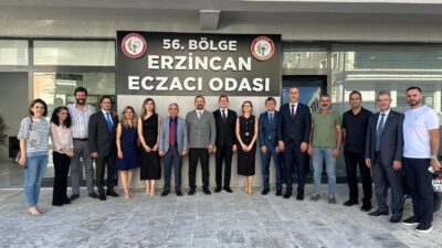 Haber: Muhammed Enes Sevilir Erzincan’da eczacıların çatı kuruluşu olan 56.