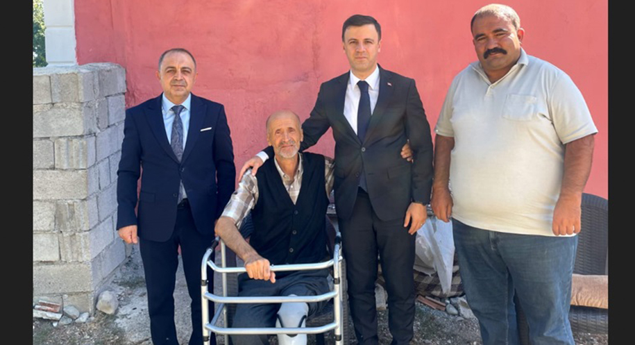 Haber: Muhammed Enes Sevilir Erzincan’da geçtiğimiz günlerde protez bacak talebinde