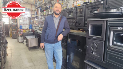 Erzincan’da 36 yıldır soba sektöründe esnaflık yapan Suat Karslıoğlu, doğal
