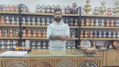 Erzincan’ın en eski ticaret merkezlerinden biri olan Bakırcılar Çarşısı, şehrin