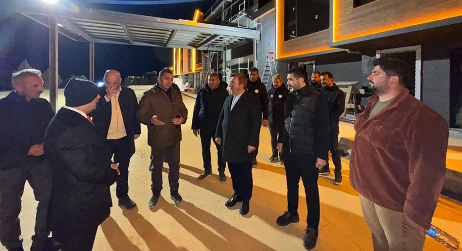 Ergan Dağı’ndaki Çalışmalar Yerinde İncelendi Haber: Muhammed Enes Sevilir Erzincan Valisi Hamza Aydoğdu, Vali Yardımcısı