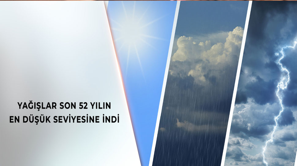Meteoroloji Genel Müdürlüğü verilerine göre 2025 su yılı yağışları son