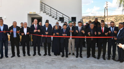 Gümüşhane Valisi Aydın Baruş, Kelkit ilçesine bağlı Kılıçtaş Köyü’nde yapımı