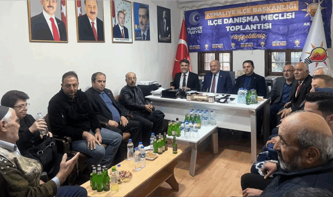 Haber: Muhammed Enes SEVİLİR AK Parti Erzincan teşkilatının önemli buluşmalarından