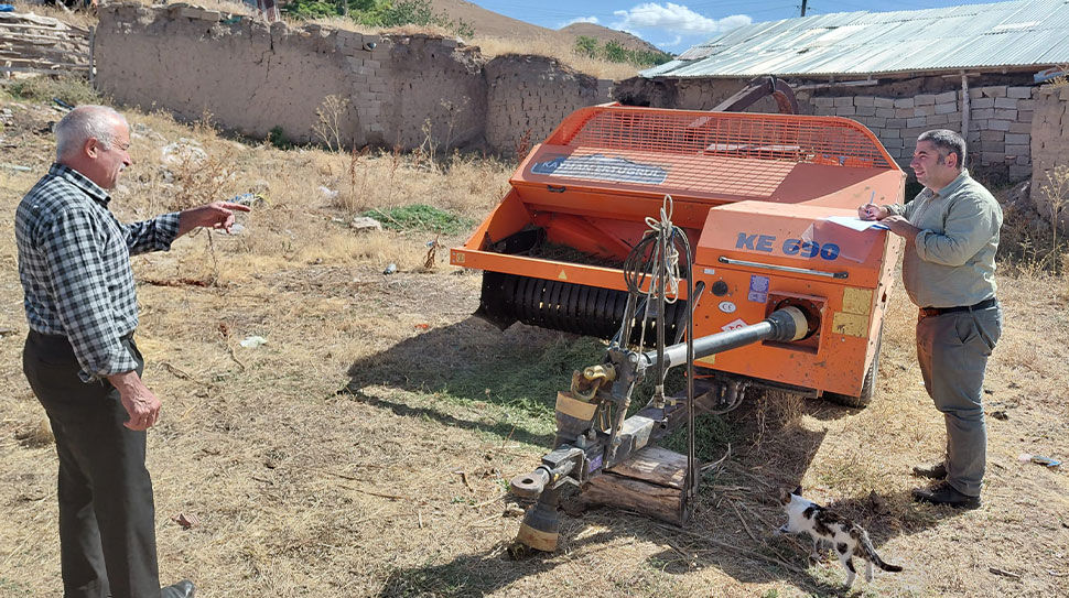 Haber: Muhammed Enes SEVİLİR Erzincan genelinde hibe desteğiyle makine ve