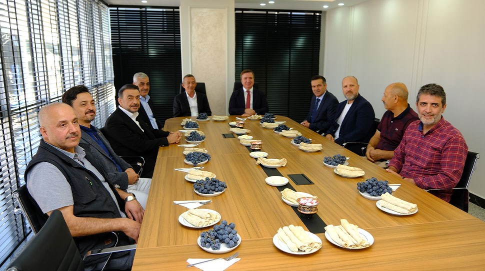 Erzincan Valisi Hamza Aydoğdu, Erzincan Ticaret ve Sanayi Odası’na nezaket