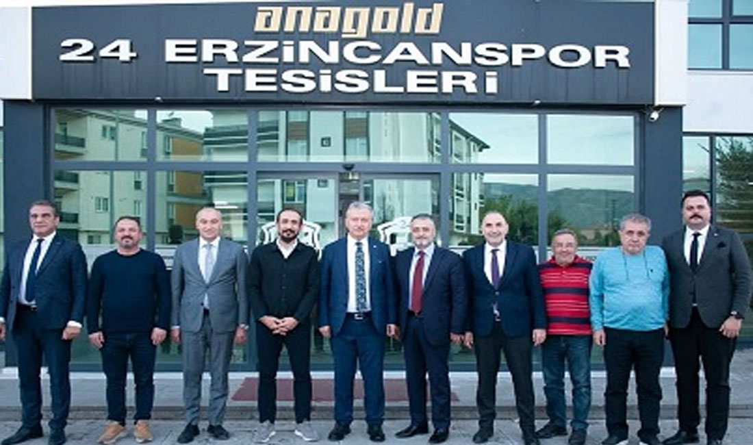 Erzincan Binali Yıldırım Üniversitesi Rektörü Prof. Dr. Akın Levent, Erzincanspor