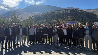 24 Erzincanspor, Beykoz maçı öncesi Ergan Dağı’nda düzenlenen kahvaltı programında