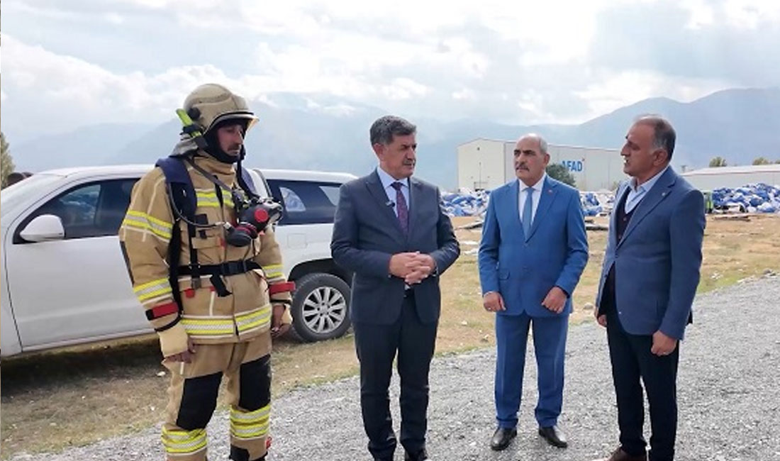 Erzincan Belediyesi, itfaiye teşkilatının bilgi, beceri ve donanımını artırmak amacıyla