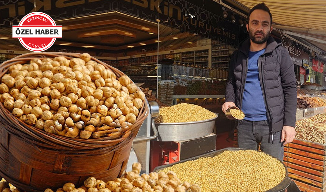 Erzincan Tava Leblebisi, kırmızı nohut ve bakır tavada el emeğiyle