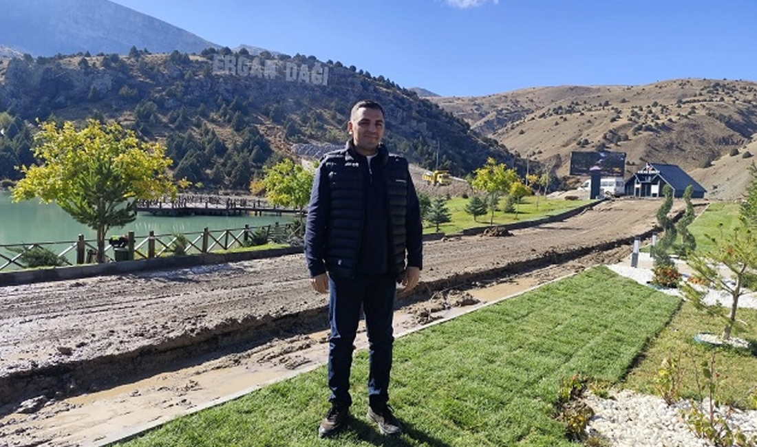 Ergan Dağı’nda Hedef: 5 Milyon Turist Erzincan Vali Yardımcısı Mehmet Emre Canpolat, Ergan Dağı Kayak Merkezi’nde