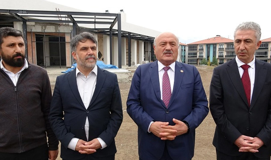 AK Parti Erzincan Milletvekili Süleyman Karaman, yapımı devam eden Millet