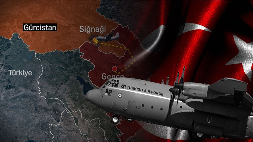 Haber: Muhammed Enes Sevilir Azerbaycan-Gürcistan sınırında düşen C130 askeri kargo