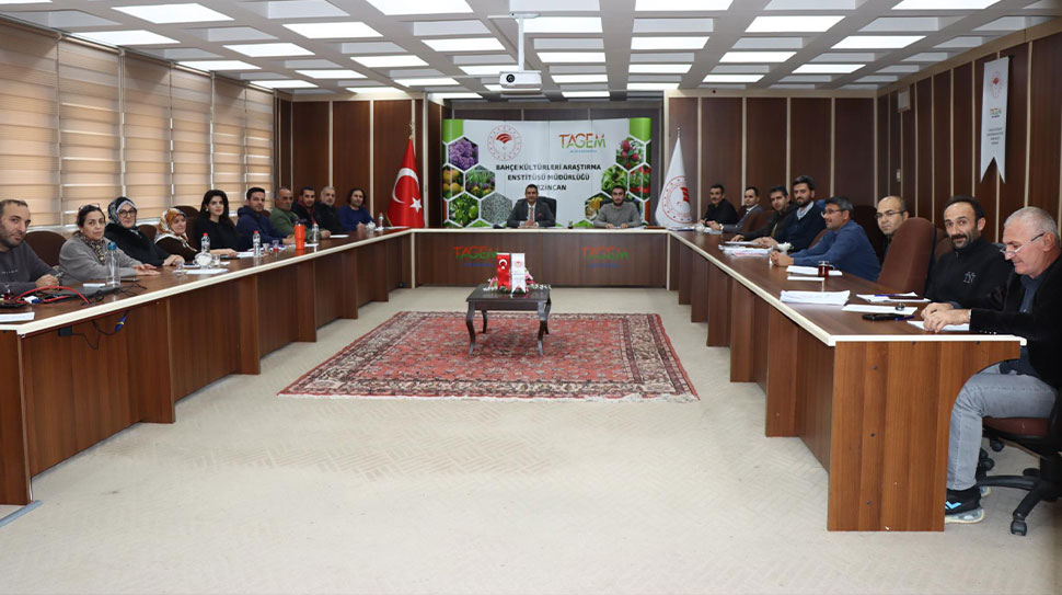 Haber: Muhammed Enes SEVİLİR Erzincan Bahçe Kültürleri Araştırma Enstitüsü Müdürlüğü’nde