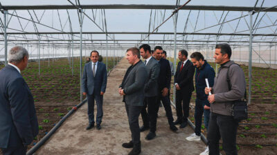 Haber: Muhammed Enes SEVİLİR Erzincan Valisi Hamza Aydoğdu, kentin tarım