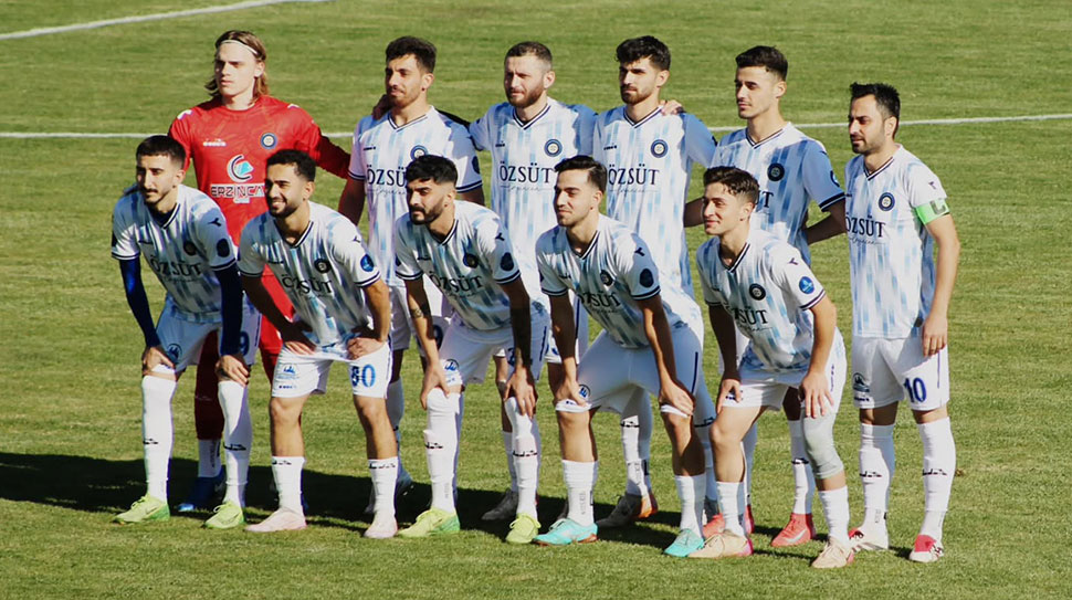 Bölgesel Amatör Lig 3.Gurup 6. hafta mücadelesinde Erzincangücü, Erzurum Büyükşehir