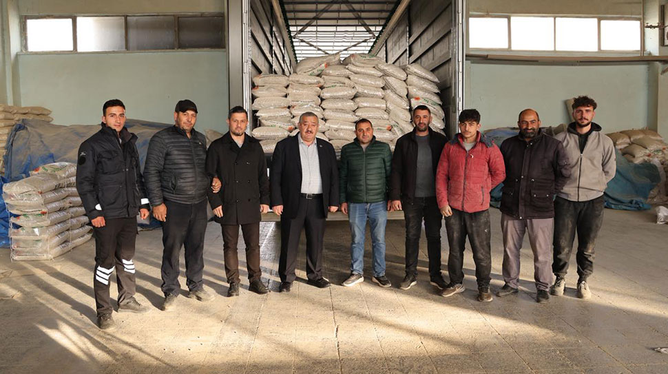 Kelkit’te üretilen 150 ton şeker fasulyesi, Tiryaki Holding iş birliğiyle