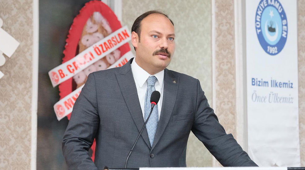 Milliyetçi Hareket Partisi (MHP) Erzincan İl Başkanı Bilgehan Çağrı Özarslan,