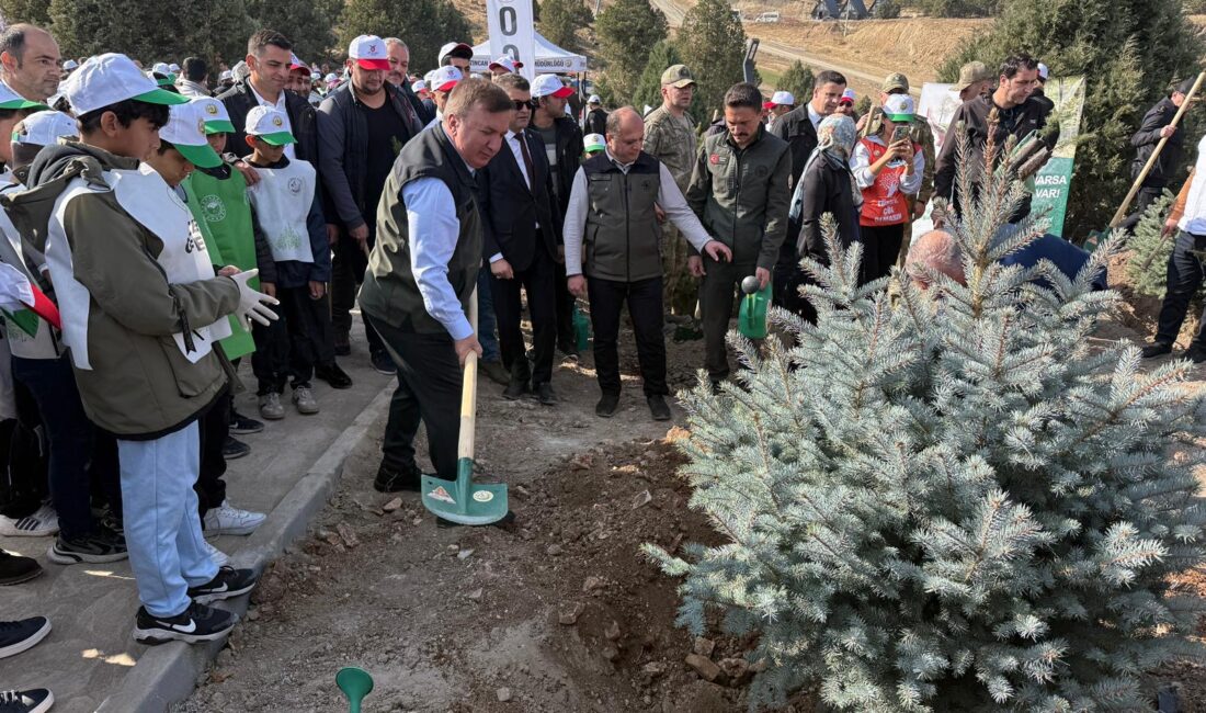 Haber: Muhammed Enes Sevilir Erzincan’da 11 Kasım Milli Ağaçlandırma Günü