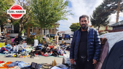 Erzincan’da ikinci el eşyaların satıldığı Bit Pazarı esnafı, kapalı alan