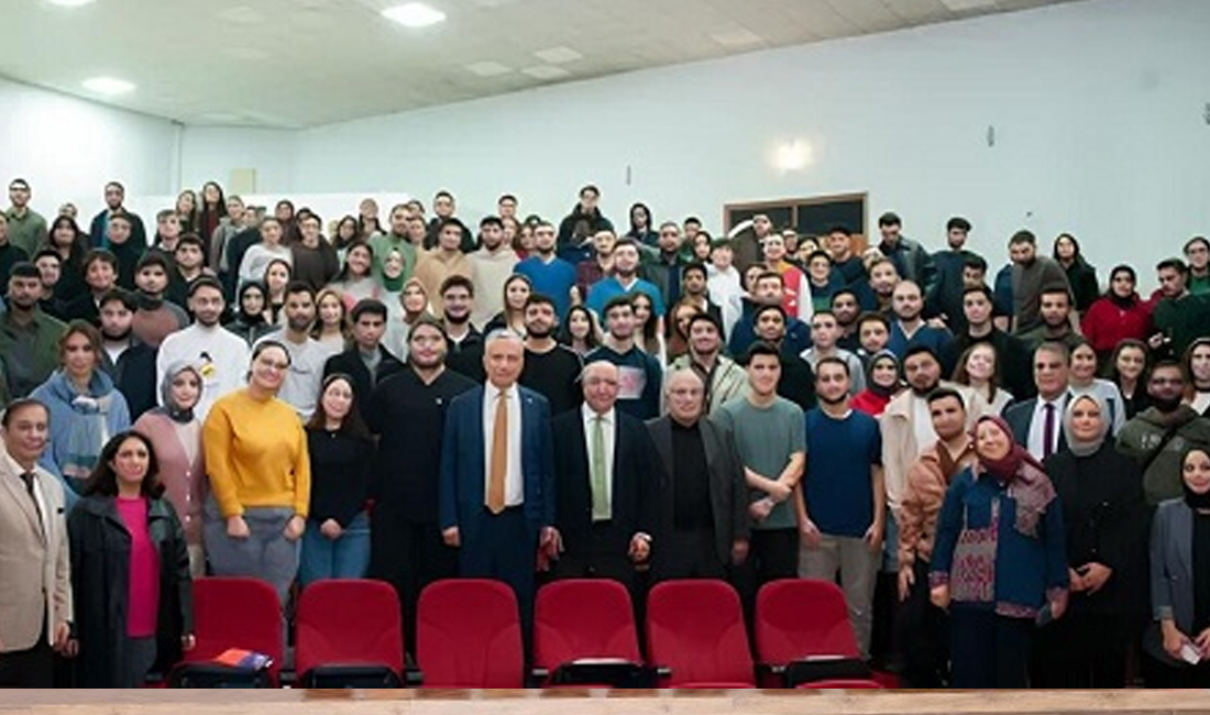 Erzincan Binali Yıldırım Üniversitesinde düzenlenen konferansta Prof. Dr. Kamil Yalçın