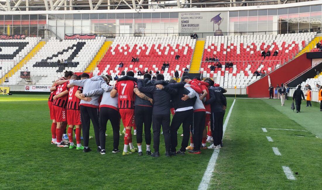 TFF’nin ligleri iki hafta ertelemesinin ardından, Anagold 24 Erzincanspor teknik