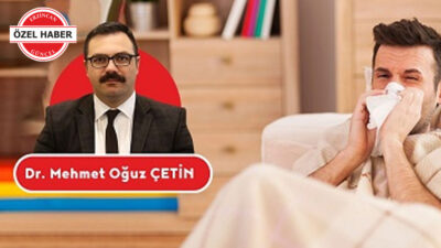 Kış hastalıklarının arttığı bu dönemde uyarıda bulunan Dr. Mehmet Çetin