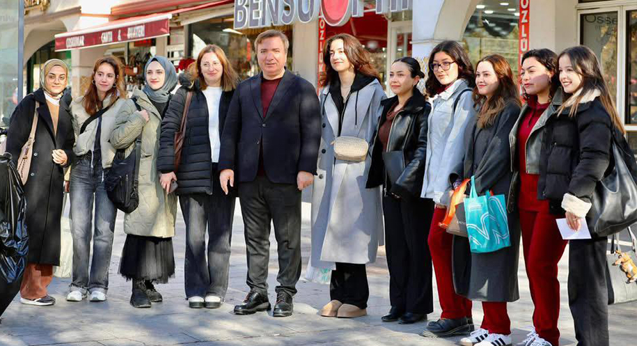 Haber: Muhammed Enes Sevilir Erzincan Valisi Hamza Aydoğdu, kent merkezinde