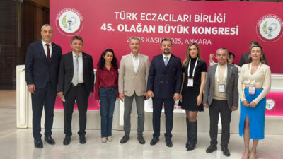 Haber: Muhammed Enes Sevilir Türk Eczacıları Birliği’nin (TEB) 45. Olağan