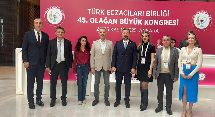 Haber: Muhammed Enes Sevilir Türk Eczacıları Birliği’nin (TEB) 45. Olağan