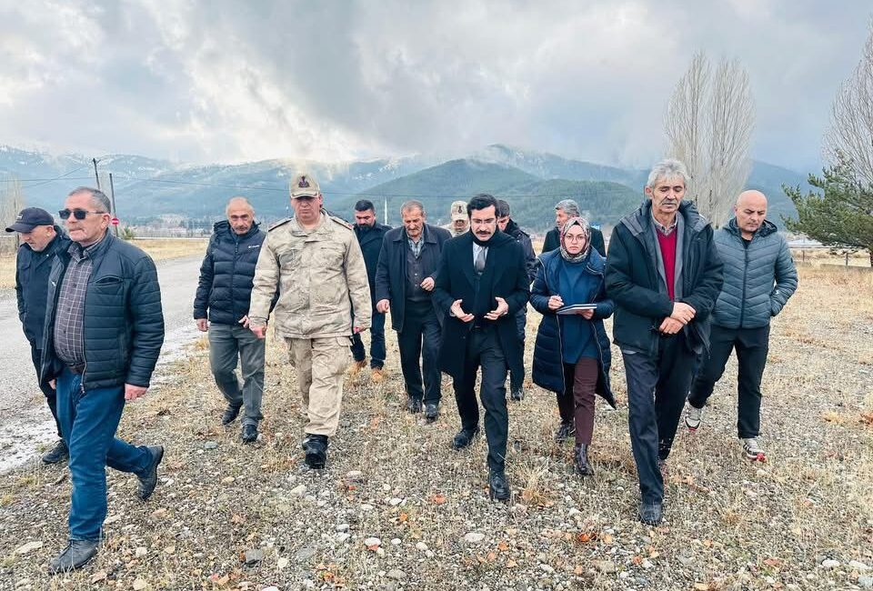 Haber: Muhammed Enes Sevilir Refahiye Kaymakamı Halil İbrahim Köroğlu, ilçede