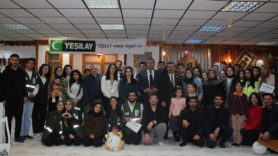 Yeşilay Erzincan Şubesi, 5 Aralık Dünya Gönüllüler Günü kapsamında kentte