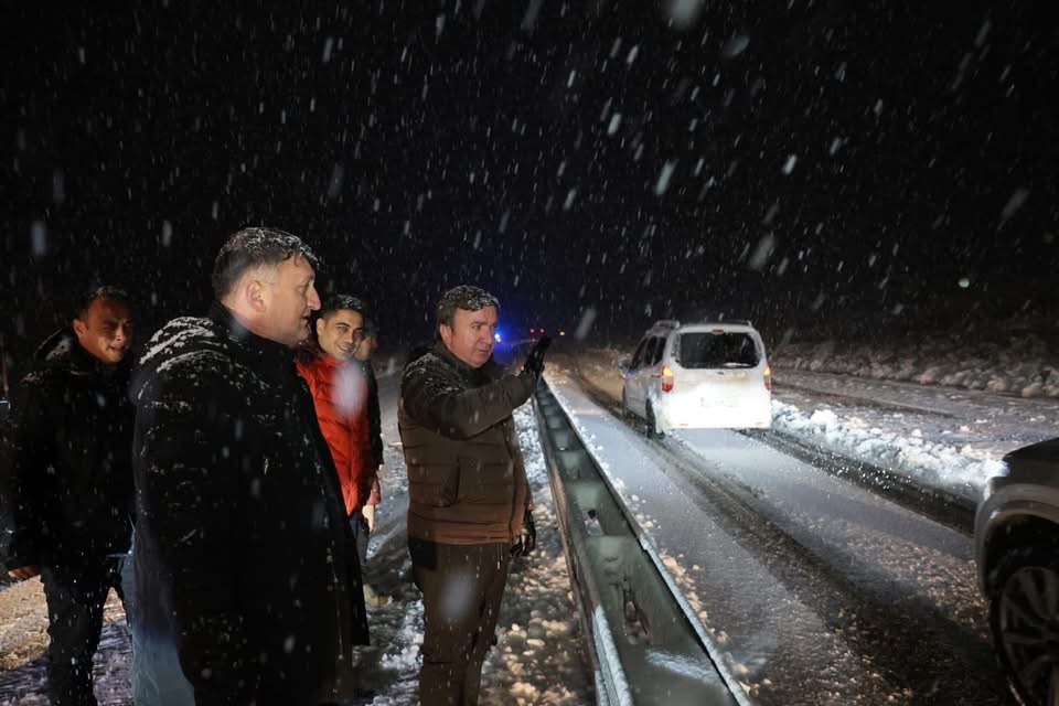 Haber: Muhammed Enes Sevilir Erzincan’da etkili olan yoğun kar yağışı,