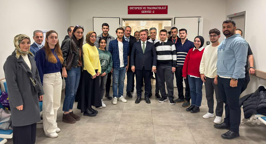 Haber: Muhammed Enes Sevilir Erzincan Valisi Hamza Aydoğdu, kentte sağlık