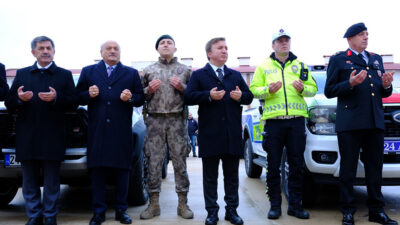 Haber: Muhammed Enes Sevilir Erzincan’da emniyet ve jandarma teşkilatının araç