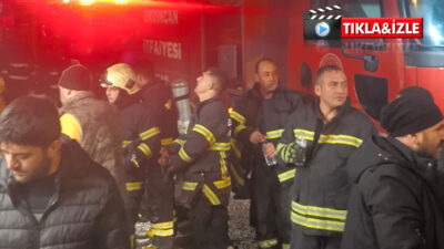 HABER: MUZAFFER ALPER Erzincan’ın İnönü Mahallesi’nde akşam saatlerinde çıkan bir