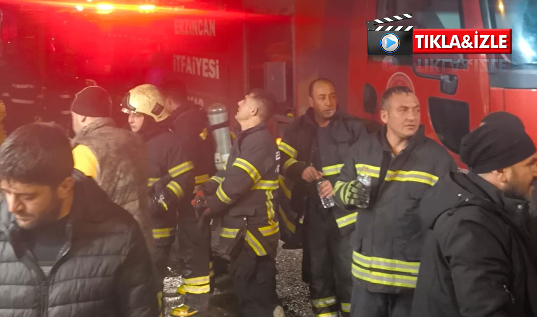 HABER: MUZAFFER ALPER Erzincan’ın İnönü Mahallesi’nde akşam saatlerinde çıkan bir