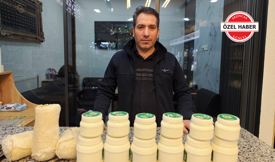 Dededen babaya uzanan tulum peyniri geleneği Erzincan’da bugün Hıdır Dalcan