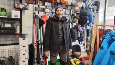 Erzincan Ergan Dağı Kayak Merkezi’nde sezonun açılmasıyla birlikte kayak ve