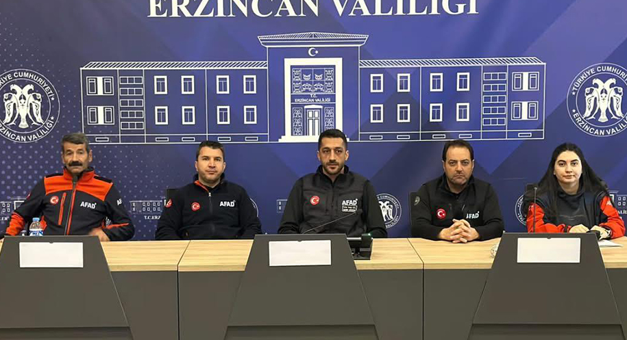 Haber: Muhammed Enes Sevilir Erzincan İl Afet ve Acil Durum