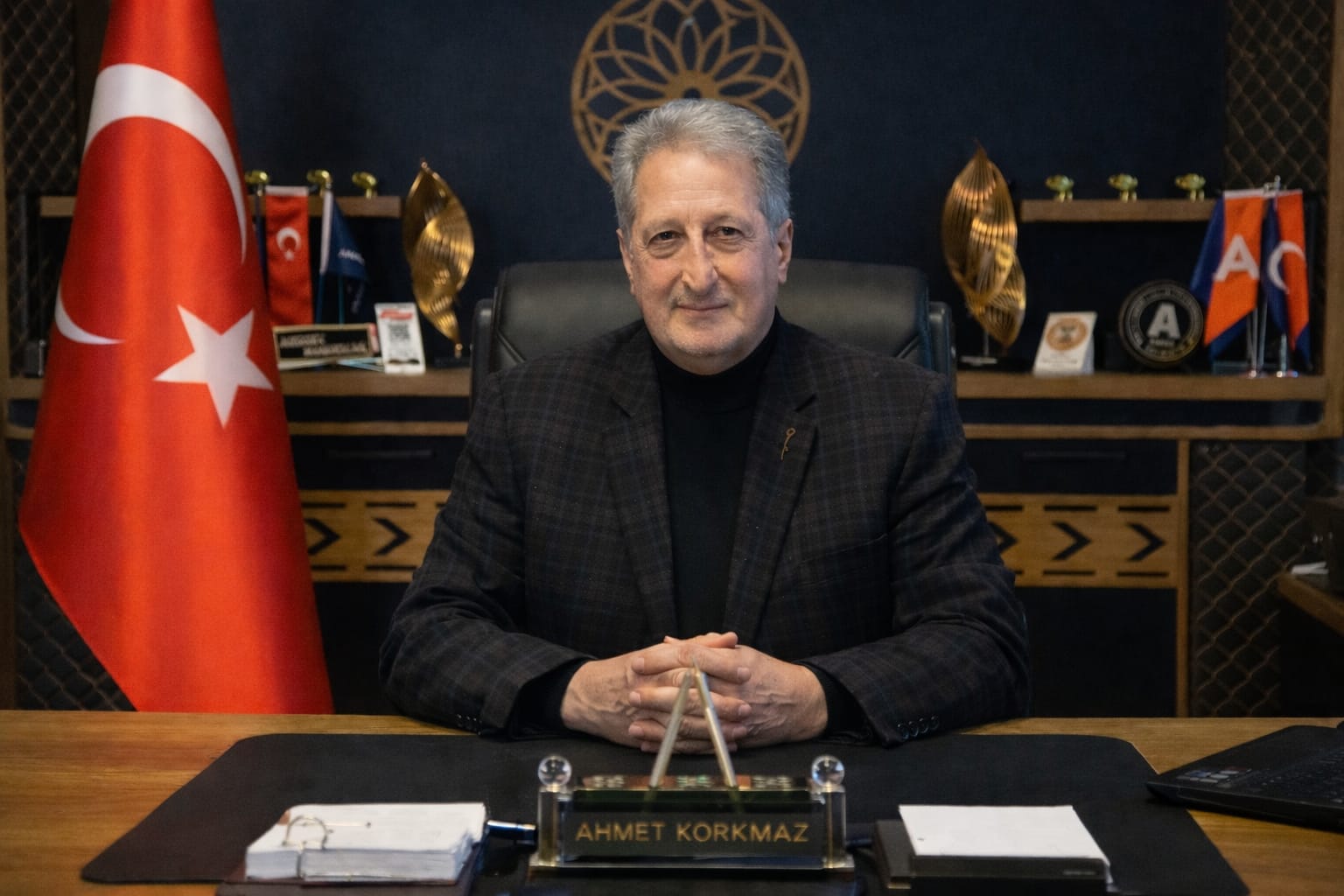 Anahtar Parti Erzincan İl Başkanı Ahmet Korkmaz, araç muayene istasyonlarında