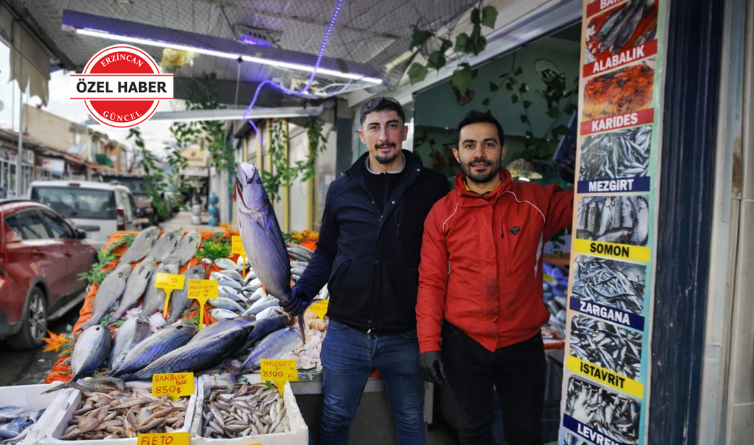 Erzincan’da balık fiyatları balık türüne ve denizlerdeki bolluğa göre değişti.